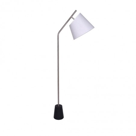 Floor Lamp Metal & Fabric 28x55x165cm