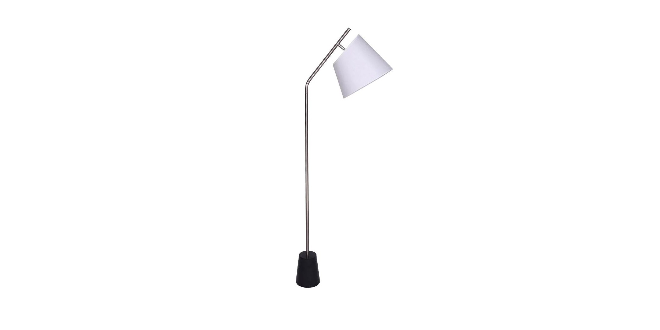 Floor Lamp Metal & Fabric 28x55x165cm