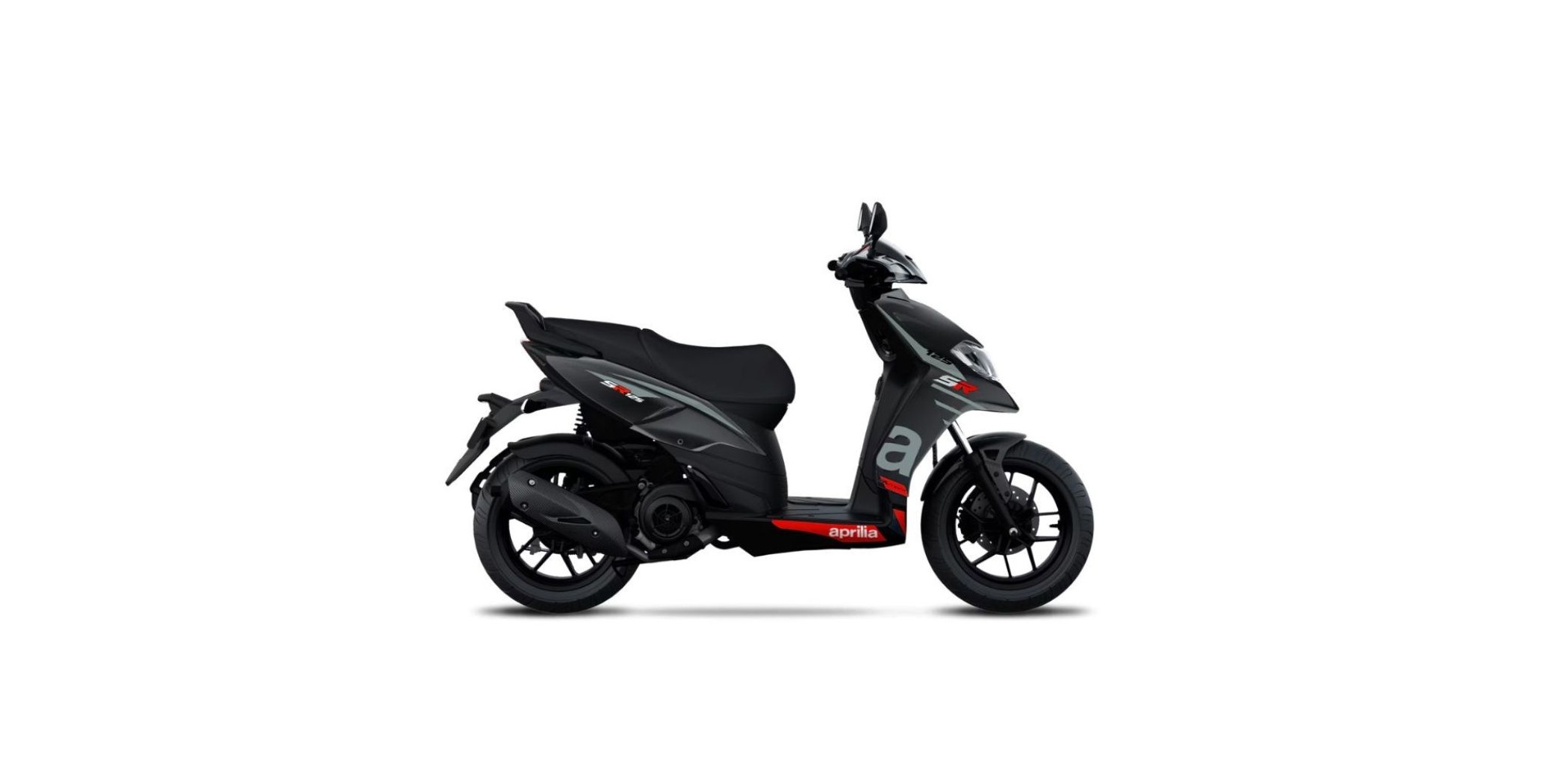 Aprilia SR125 Black Euro 5 125cc Scooter