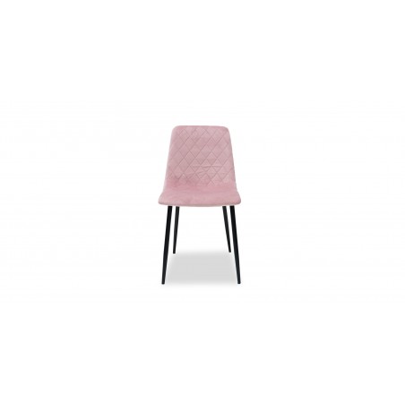 Chewy Table and 6 Chairs Pink Fabric