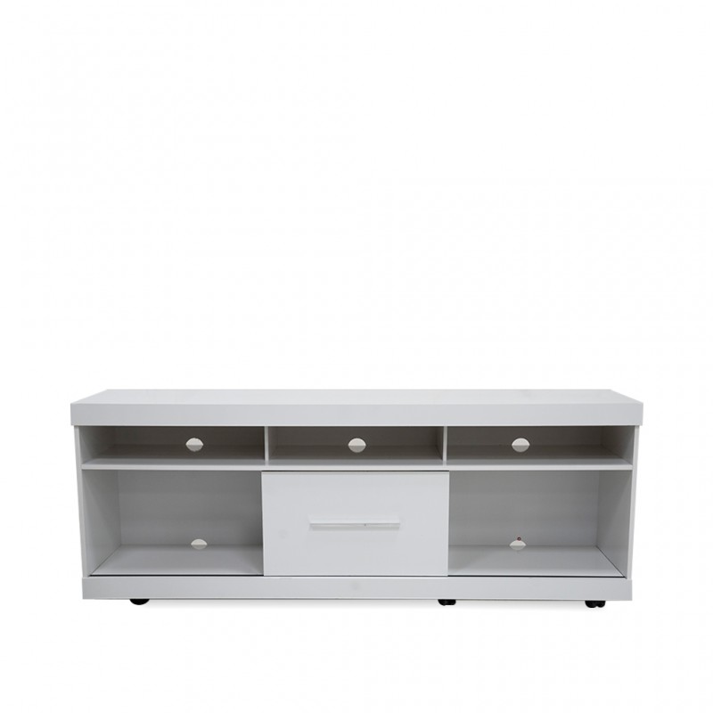 Onix Low TV Cabinet White High Gloss Onix Low TV Cabinet White High Gloss