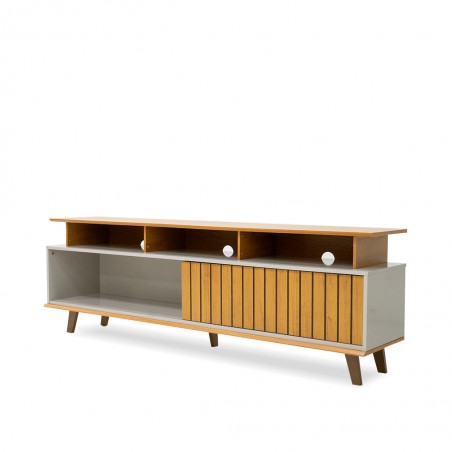 Flow Low TV Cabinet Cedar & Bali