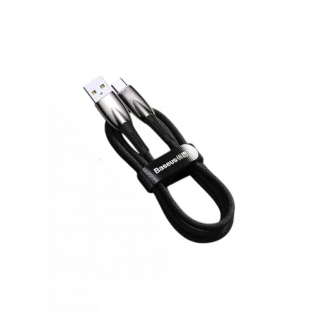 Baseus Glimmer Series Fast Charging 100w 1m Data Cable Black USB To Type-C Cadh000401