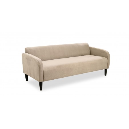 Brava Sofa 3+2+Armless Chair Brown Fabric