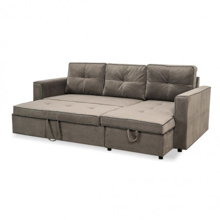 Conrad Pull Out Sofabed RHF Chair W/Storage