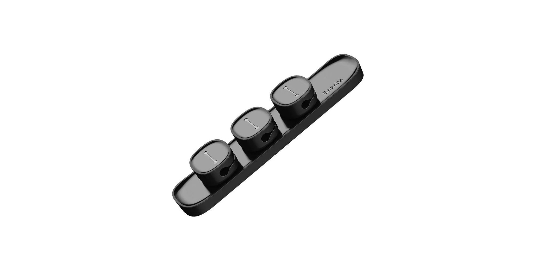 Baseus Lite Series Peas Cable Clip Black Acwdj-01