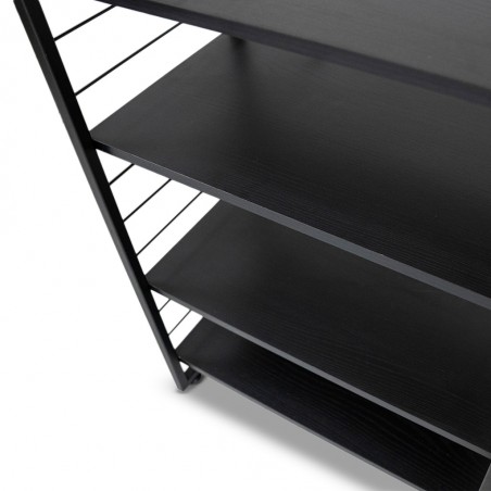 Rob Side Table Black Oak