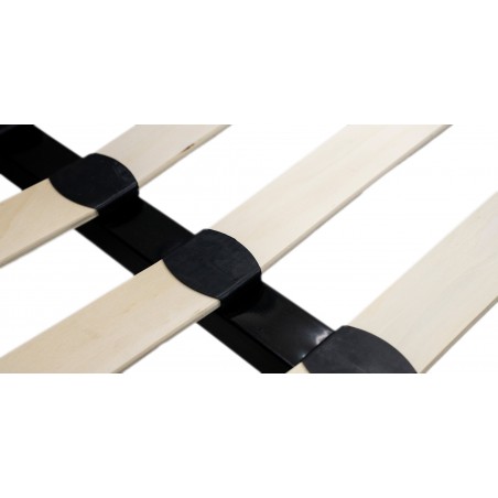 Montale Bed 180x200 cm Dark Ash Glossy & Light Ash With Cushion