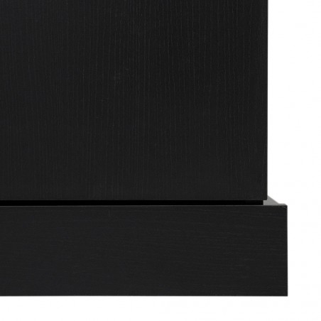 Chile TV Stand Black Oak