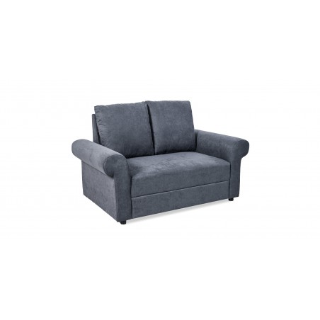 Lina Sofa 3+2+1 in Dark Grey Colour Fab