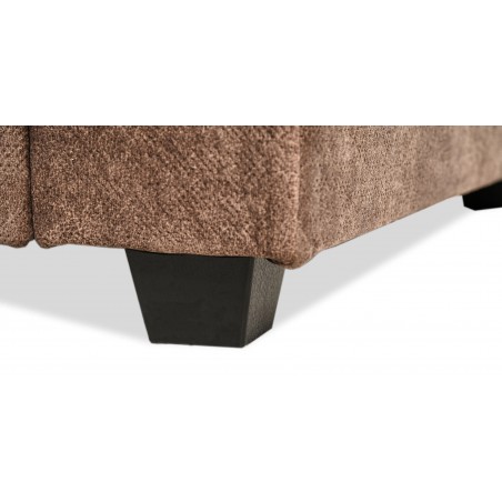 Conrad Sofa 3+2+1 Plain Brown & Pattern Fab