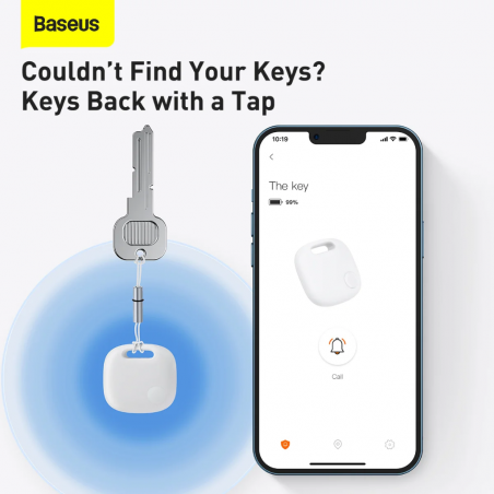 Baseus T2 Pro Smart Device Tracker White Fmtp000002