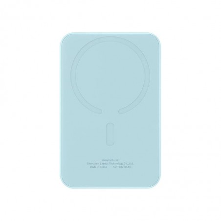 Baseus Magnetic Wireless Fast Charge 5000mah 20w Blue Power Bank P10022107313-00