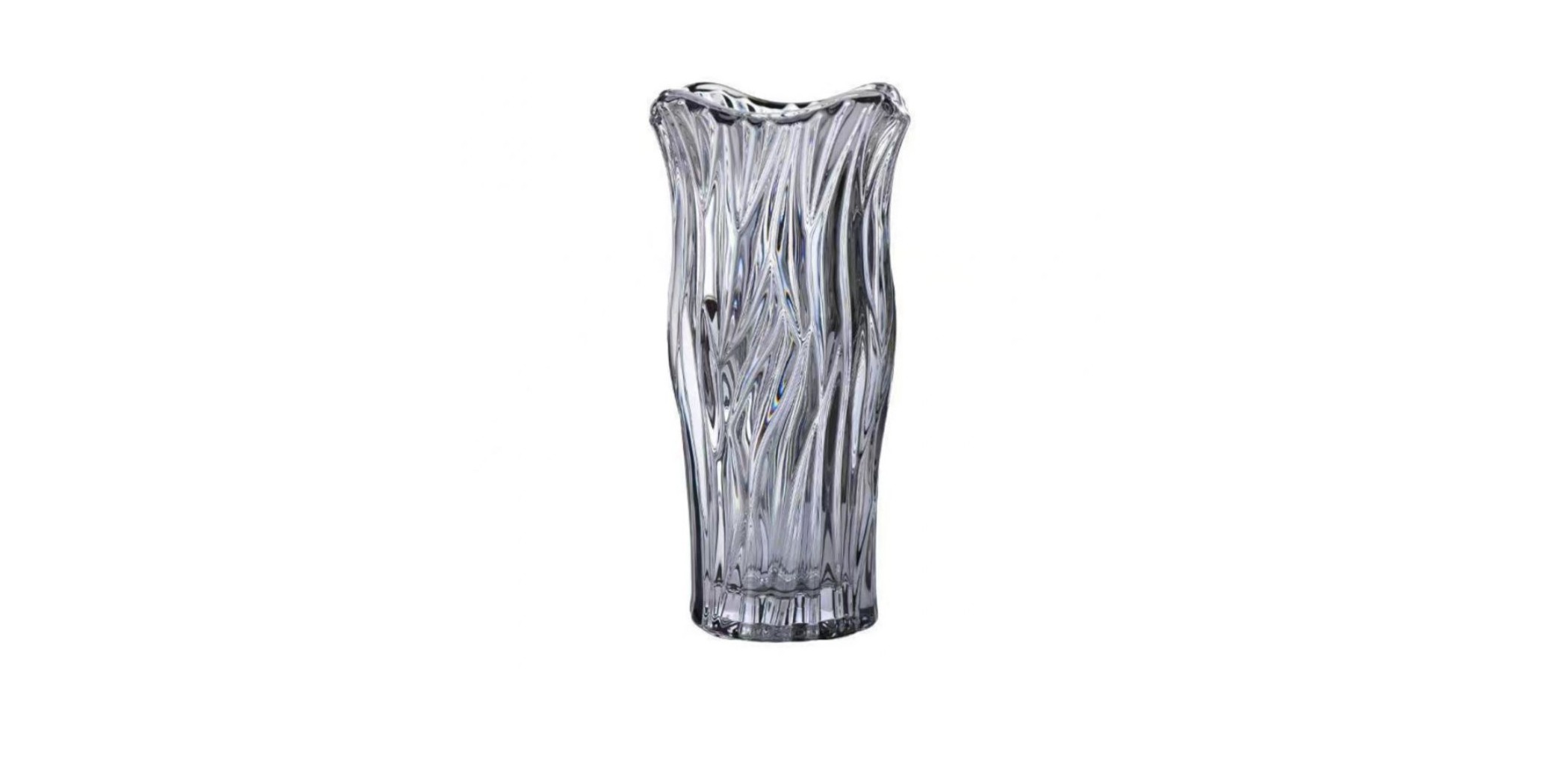 Glass Vase Grey
