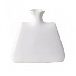 Vase Ceramic 18x6x18.5 cm White