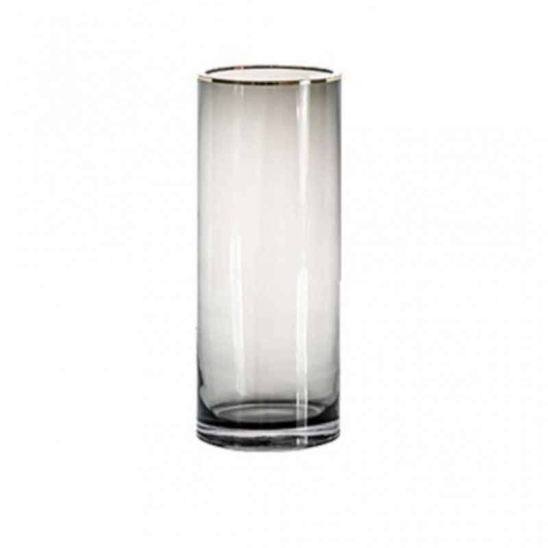 Vase Glass 10.5x10.5x25cm