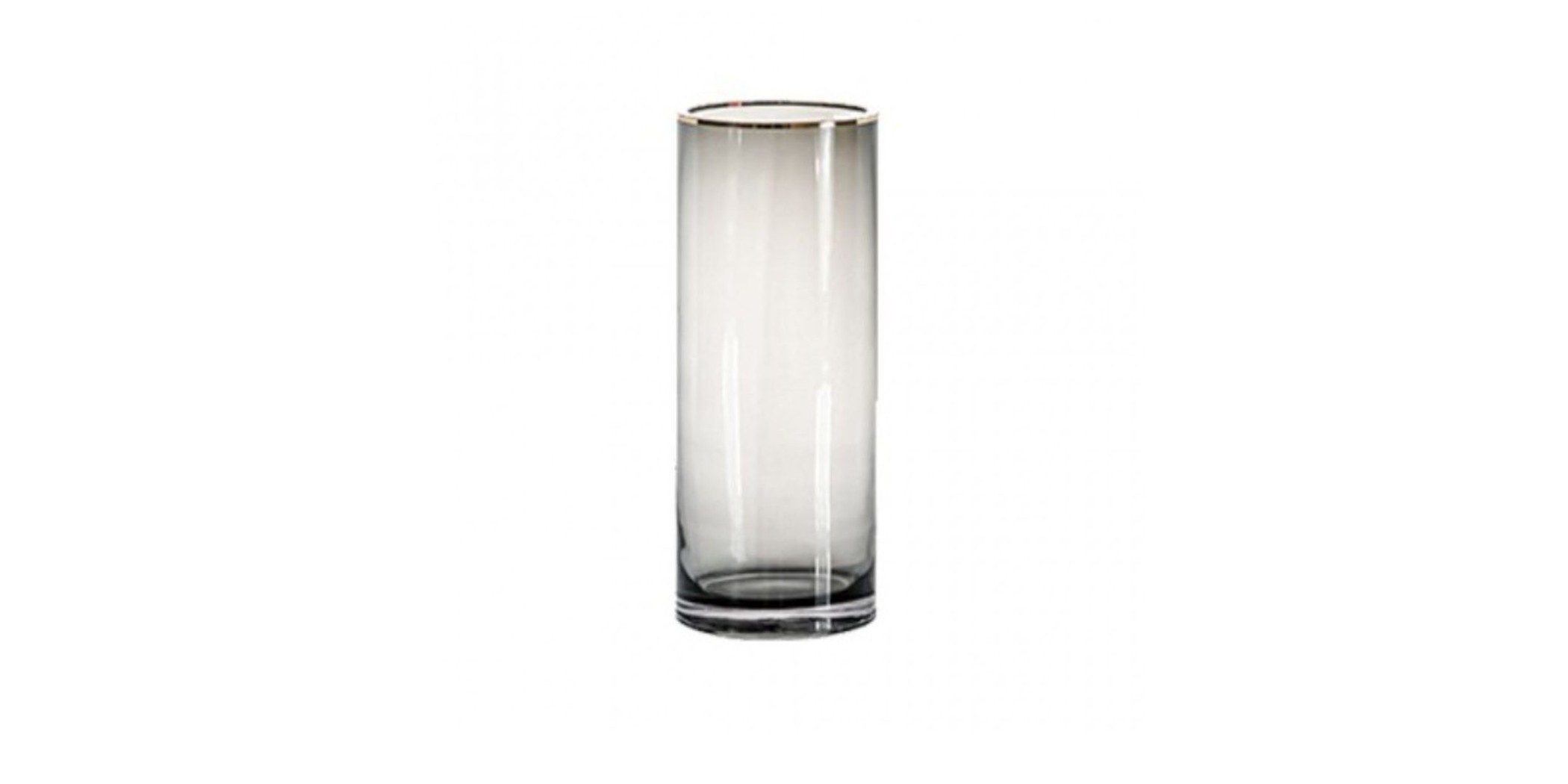 Vase Glass 10.5x10.5x25cm