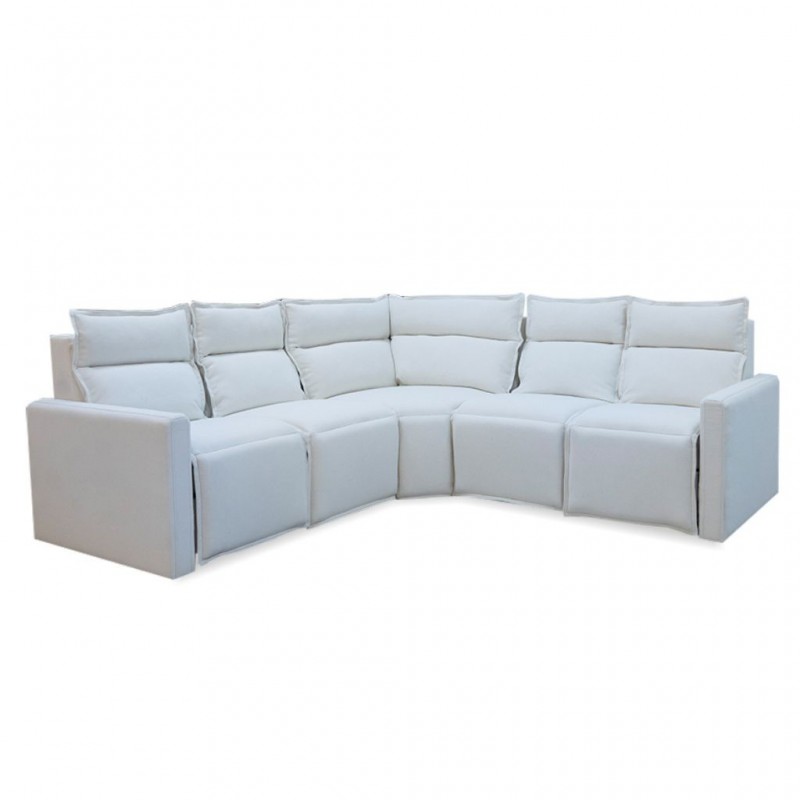 Sutton Sofa Corner Recliner Off White Sutton Sofa Corner Recliner Off White