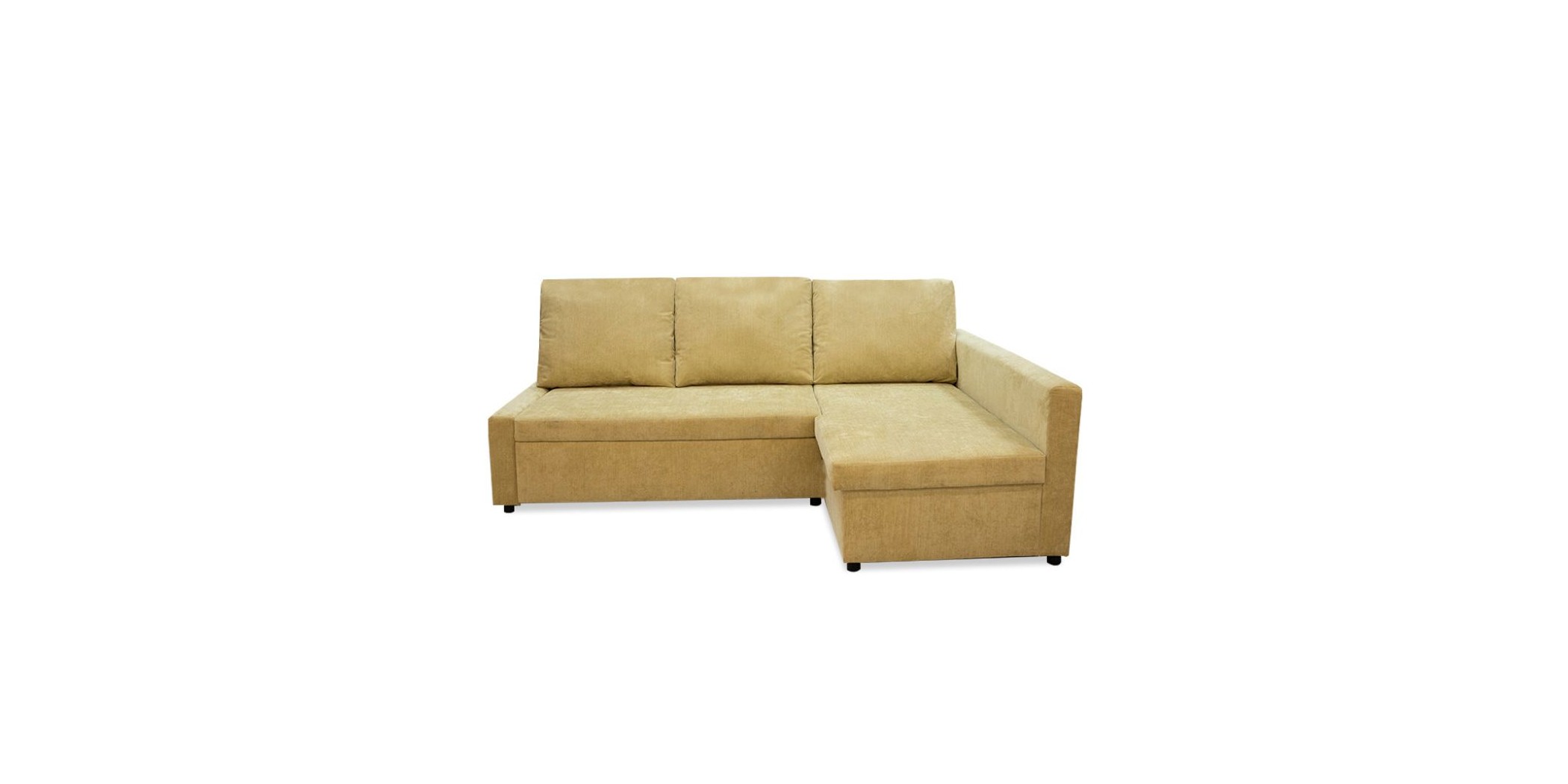 Alven Sofabed Armless RHF Chaise Fabric Lime