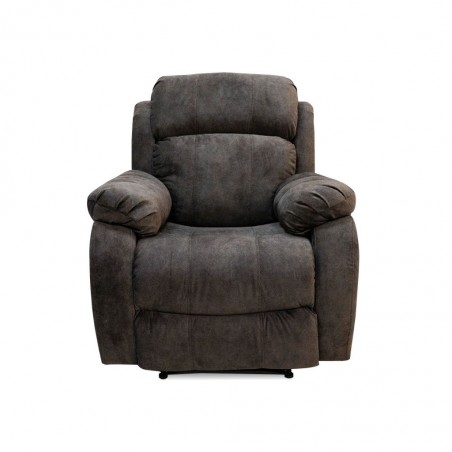 Godiva Recliner 1 Str Fabric Brown