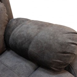 Godiva Recliner 1 Str Fabric Brown