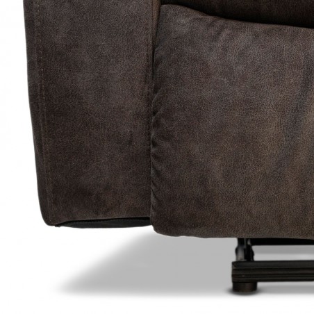 Godiva Recliner 1 Str Fabric Brown