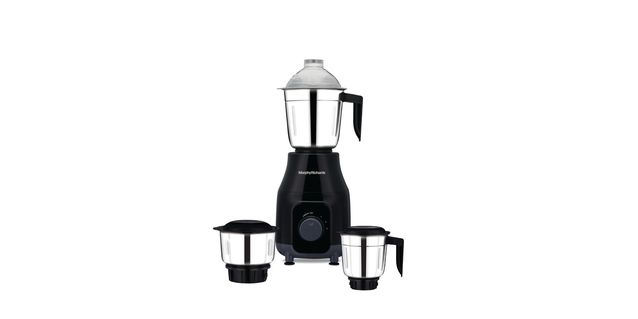 Morphy Richards Tetragrind 750W 2YW Mixer Grinder 3 Jars - 5YW on Motor - 640149