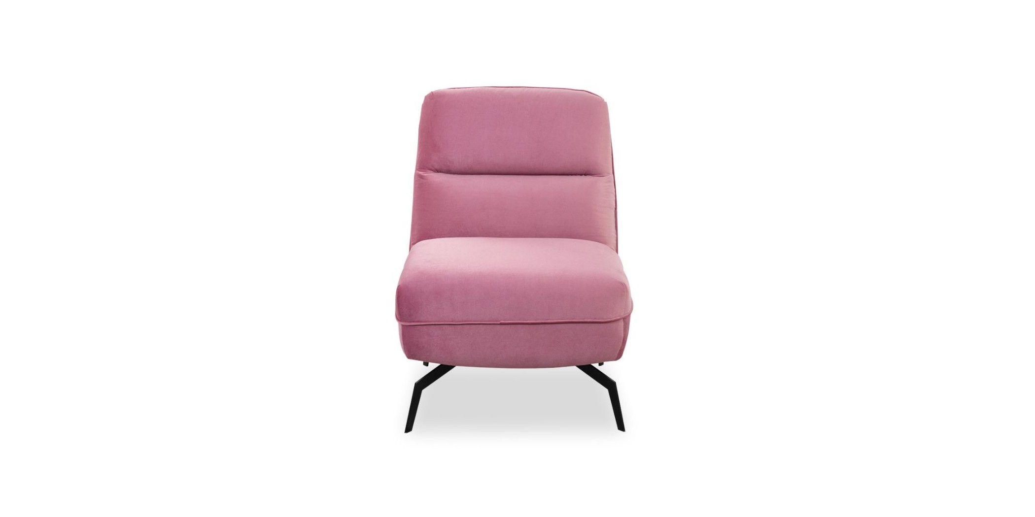 Lunar Accent Chair Pink Col Fab