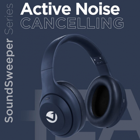 Volkano Soundsweeper Series Anc headphones Blue