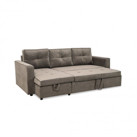 Conrad Pull Out Sofabed LHF Chair W/Storage
