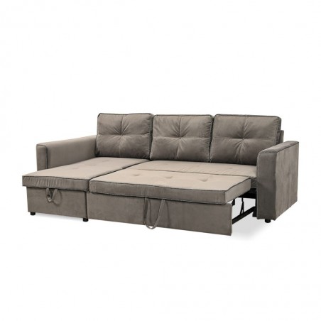 Conrad Pull Out Sofabed LHF Chair W/Storage