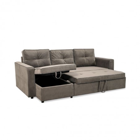 Conrad Pull Out Sofabed LHF Chair W/Storage
