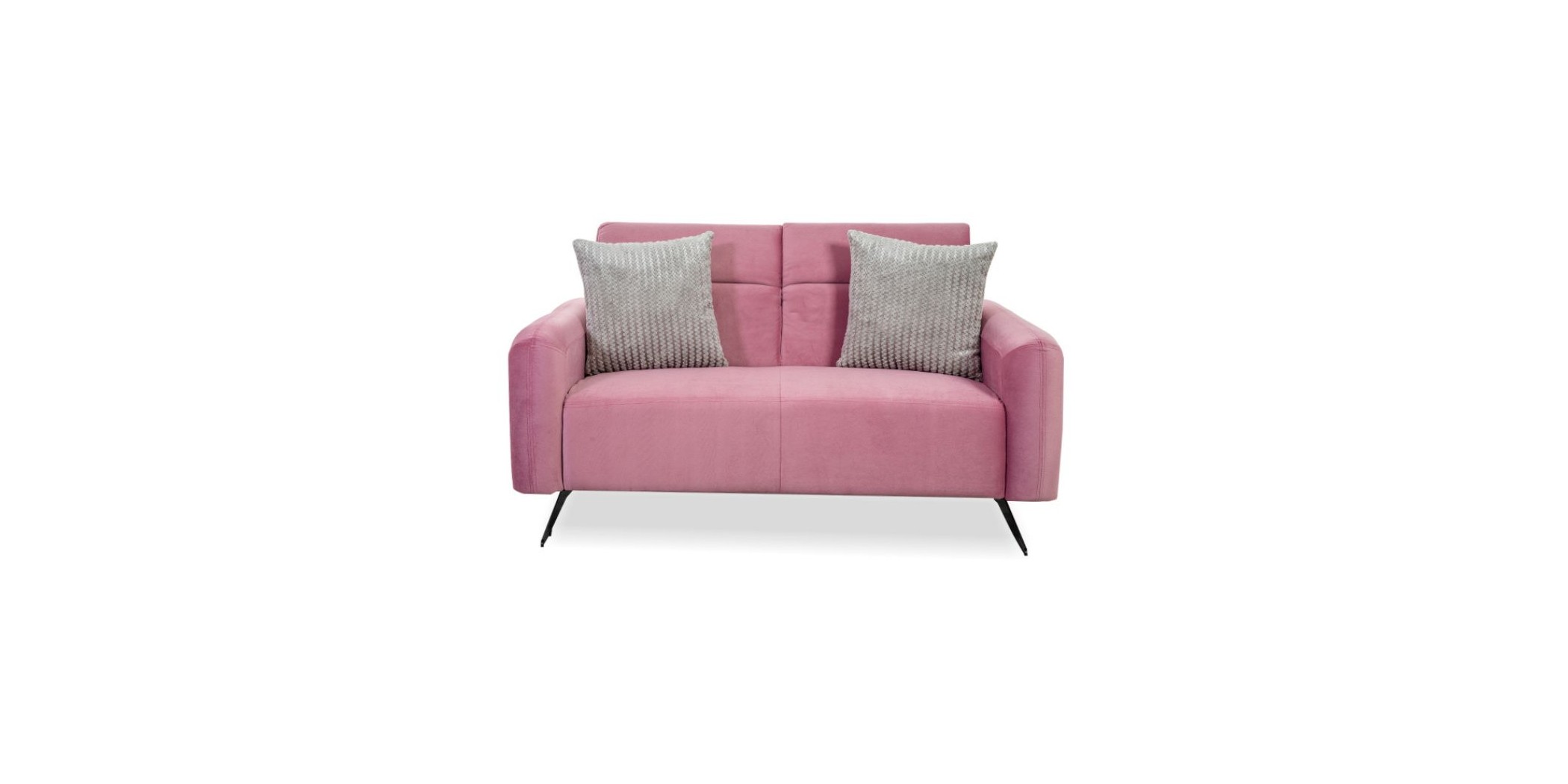 Lunar 2 Seater Pink Col Fab