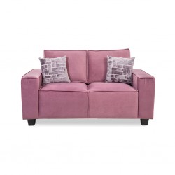 Hunter 2 Seater Pink Col Fab