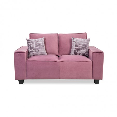 Hunter 2 Seater Pink Col Fab