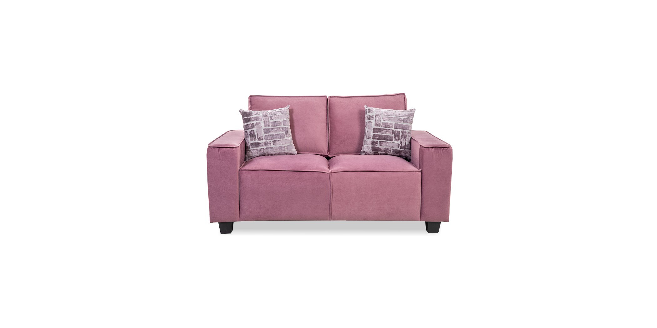 Hunter 2 Seater Pink Col Fab