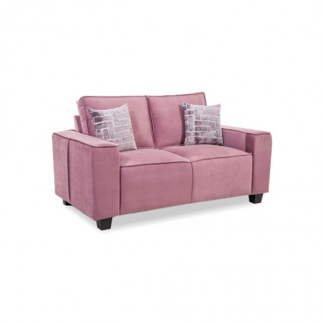 Hunter 2 Seater Pink Col Fab