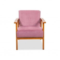 Hunter 1 Seater Pink Col Fab
