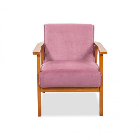 Hunter 1 Seater Pink Col Fab