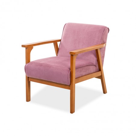 Hunter 1 Seater Pink Col Fab