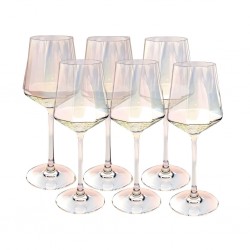 Pinot Wine Glass 6 pcs Multicolored