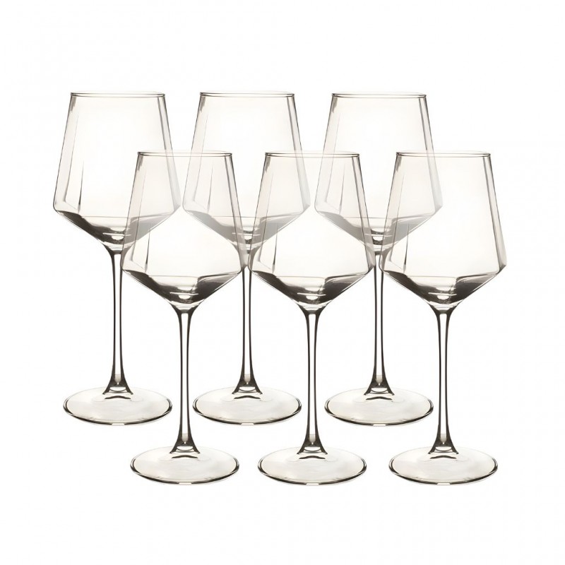Pinot Wine Glass 6 pcs Transparent Pinot Wine Glass 6 pcs Transparent