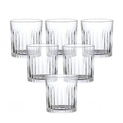 Whisky Glass 6 pcs Transparent