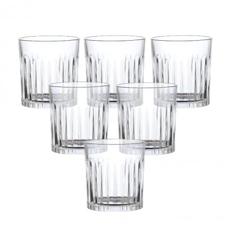 Whisky Glass 6 pcs Transparent