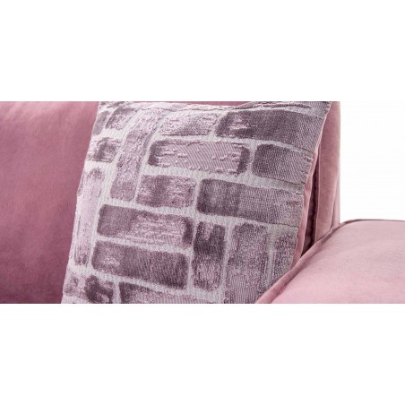 Hunter Sofa 3+2+1 Pink Col