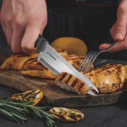 Westinghouse WCKF007902ABK 20cm/8" S/S Multi-Use Black Knife