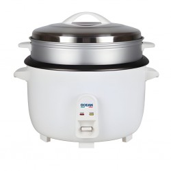 Ocean OCRCR 10030 WX 10L WH 2YW Rice Cooker With S/Steel Lid RCR10030WX