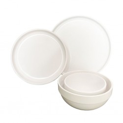 Dinner Set 24 Pcs White