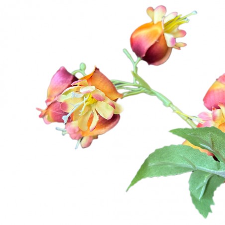 Artificial Flower Orange 84 cm CM246220