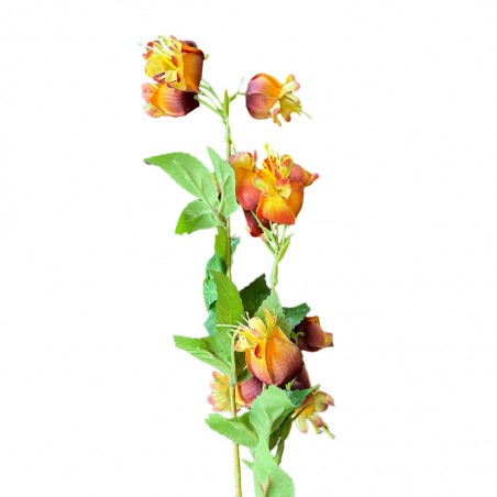 Artificial Flower Orange 84 cm CM246220